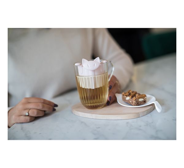 Набор подставок Leaf-On, Organic, сине-серый. 4 шт., Koziol, изображение 6