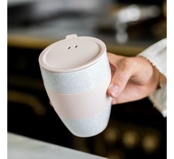 Термокружка Aroma To Go, Organic, 400 мл, синяя, Koziol, изображение 4