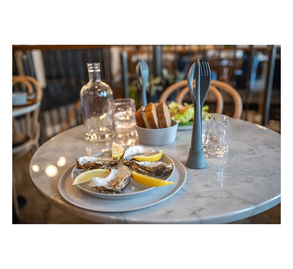 Тарелка Connect, Organic, ?25,5 см, серая, Koziol, изображение 3