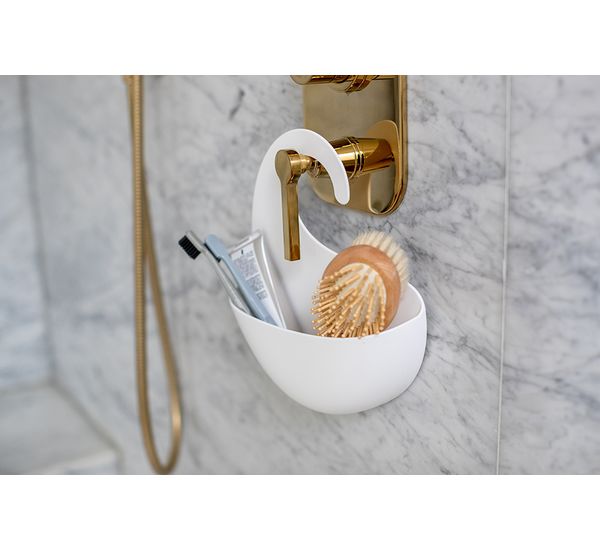 Органайзер для ванной Surf M, белый, Koziol, изображение 5