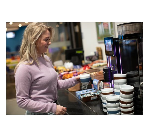 Чашка с термоэффектом Aroma, Organic, 270 мл, синяя, Koziol, изображение 5