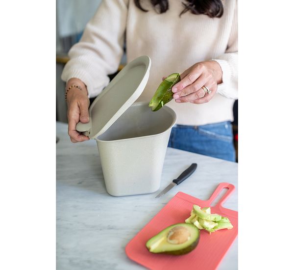 Контейнер для пищевых отходов Bibo, Organic, песочный, Koziol, изображение 3