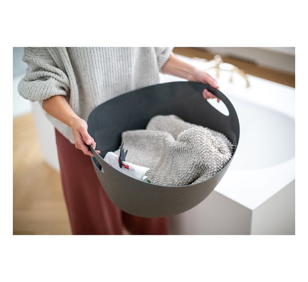 Контейнер для хранения Bottichelli, Organic, 15 л, темно-серый, Koziol, изображение 3