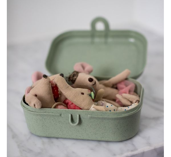 Ланч-бокс Pascal, Organic, 15,2х6х10,7 см, розовый, Koziol, изображение 5