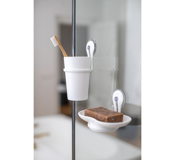 Мыльница на присоске Loop, Organic, молочная, Koziol, изображение 2