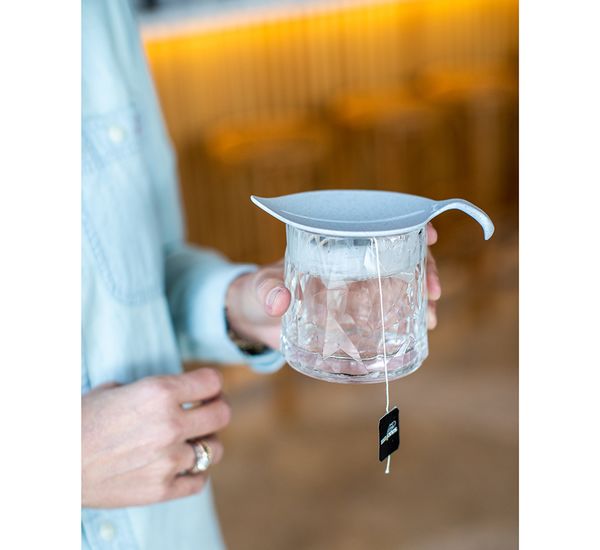 Набор подставок Leaf-On, Organic, сине-серый. 4 шт., Koziol, изображение 3