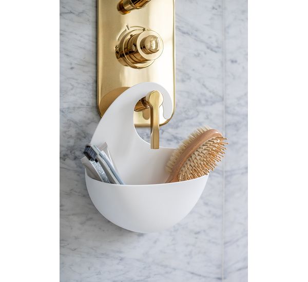 Органайзер для ванной Surf M, белый, Koziol, изображение 6