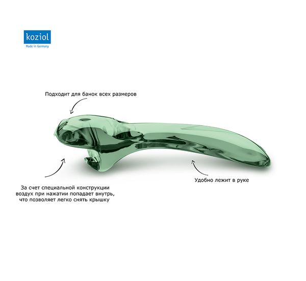 Открывалка для бутылок Tom, эвкалиптовая, Koziol, изображение 3
