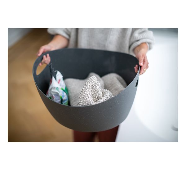 Контейнер для хранения Bottichelli, Organic, 15 л, темно-серый, Koziol, изображение 4