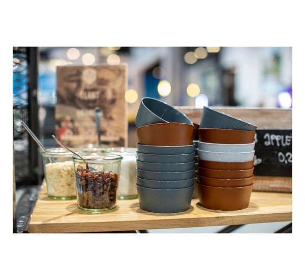 Чаша Connect, Organic, 400 мл, коричневая, Koziol, изображение 20