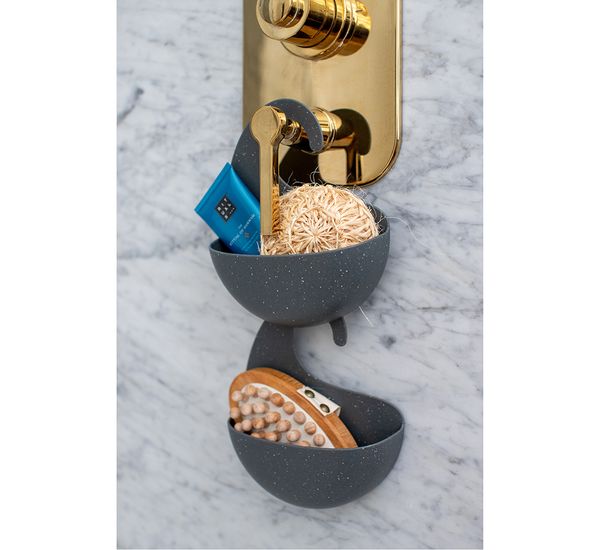 Органайзер для ванной Surf, Organic, 15х17,6х5,3 см, песочный, Koziol, изображение 2