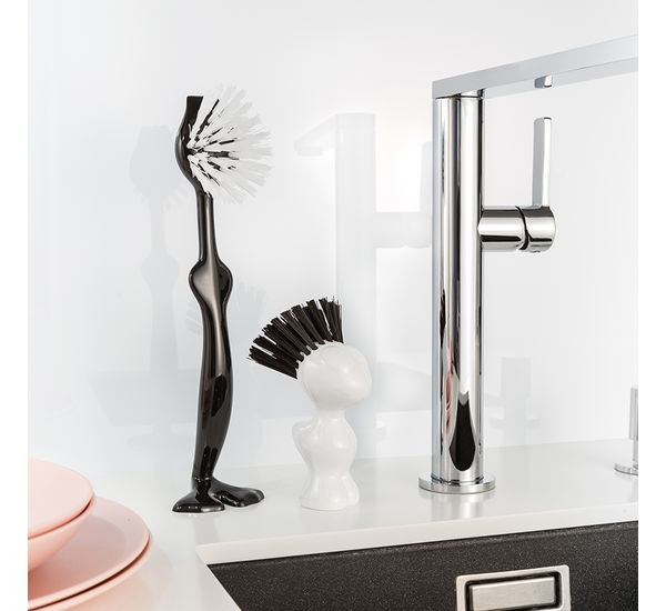 Щетка для мытья посуды Tim, черная, Koziol, изображение 2