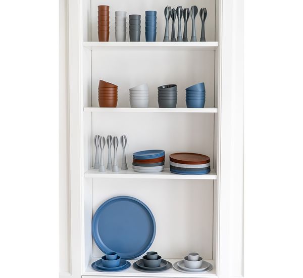 Тарелка Connect, Organic, ?20,5 см, коричневая, Koziol, изображение 12