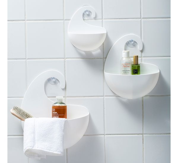 Органайзер для ванной Surf M, белый, Koziol, изображение 2