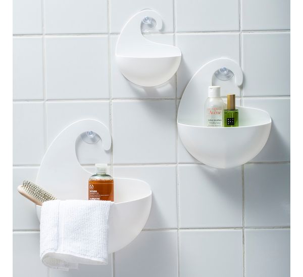 Органайзер для ванной Surf M, Organic, серый, Koziol, изображение 5