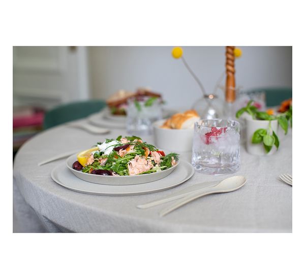 Набор тарелок Connect, Organic, ?25,5 см, 4 шт, молочный, Koziol, изображение 10