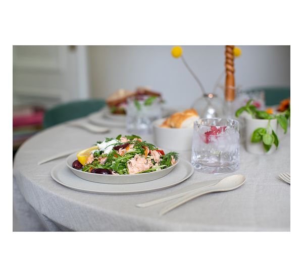 Набор тарелок Connect, Organic, ?20,5 см, 4 шт, темно-серый, Koziol, изображение 13