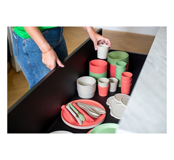 Набор тарелок Connect, Organic, ?20,5 см, 4 шт, песочный, Koziol, изображение 3