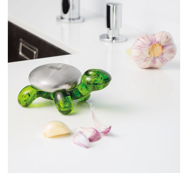 Металлическое мыло c подставкой Amanda, черное, Koziol, изображение 2