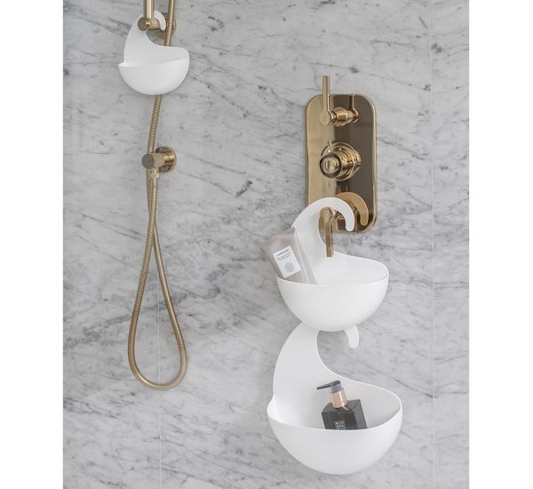 Органайзер для ванной Surf, Organic, 15х17,7х5 см, мятный, Koziol, изображение 2