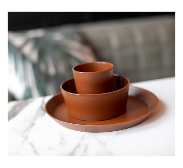 Стакан Connect, Organic, 190 мл, коричневый, Koziol, изображение 6