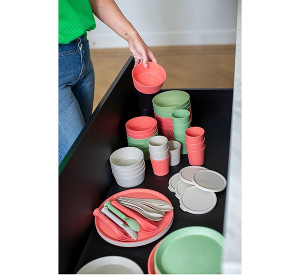 Набор стаканов Connect, Organic, 190 мл, 4 шт, песочный, Koziol, изображение 9