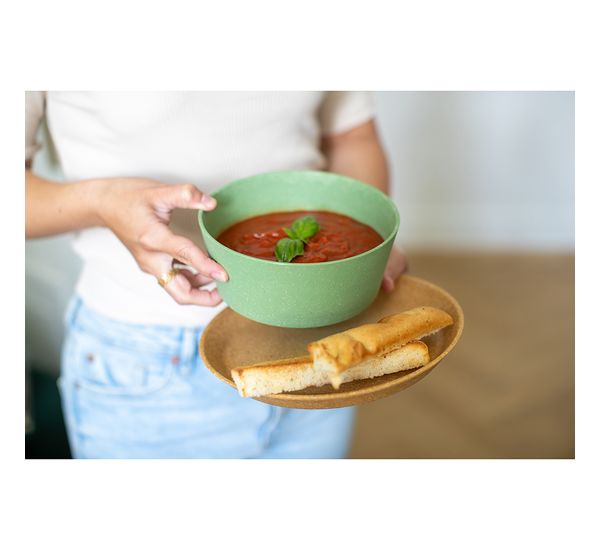 Набор чаш Connect, Organic, 890 мл, 2 шт, темно-серый, Koziol, изображение 3