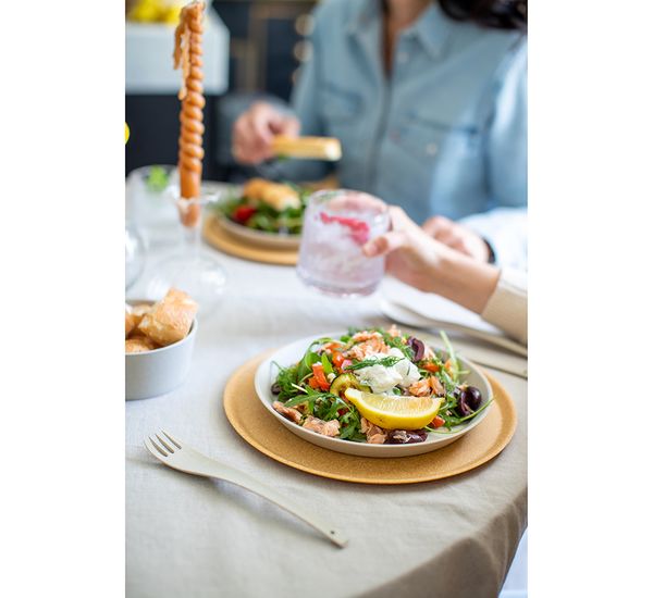 Набор тарелок Connect, Organic, ?20,5 см, 4 шт, песочный, Koziol, изображение 11