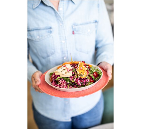 Набор тарелок Connect, Organic, ?25,5 см, 4 шт, темно-серый, Koziol, изображение 5