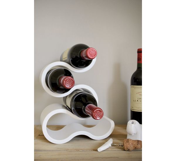 Подставка для бутылок Boa, белая, Koziol, изображение 3