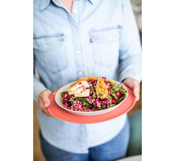 Набор тарелок Connect, Organic, ?20,5 см, 4 шт, темно-серый, Koziol, изображение 8