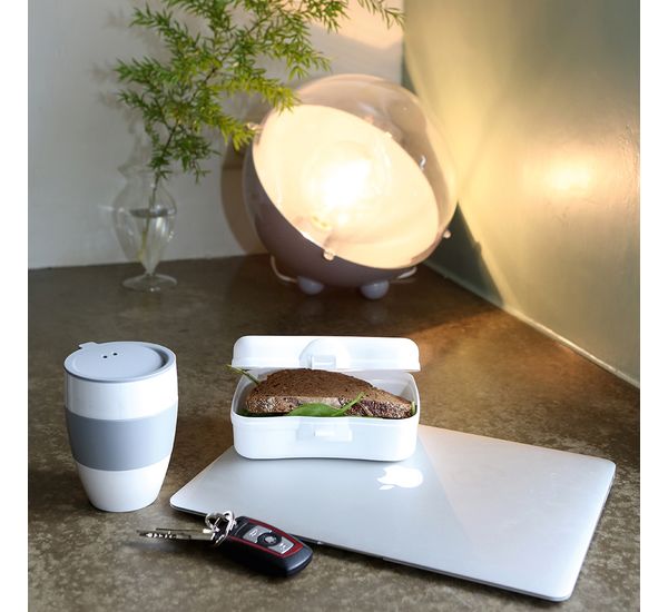 Термокружка Aroma To Go, 400 мл, черно-белая, Koziol, изображение 2