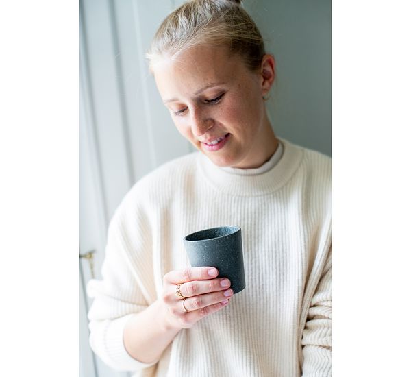 Набор стаканов Connect, Organic, 190 мл, 4 шт, темно-серый, Koziol, изображение 5