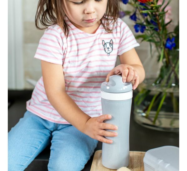 Бутылка Oase, Organic, 425 мл, синяя, Koziol, изображение 4