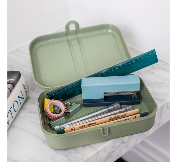 Ланч-бокс Pascal, Organic, 23,3х6,7х17 см, розовый, Koziol, изображение 4