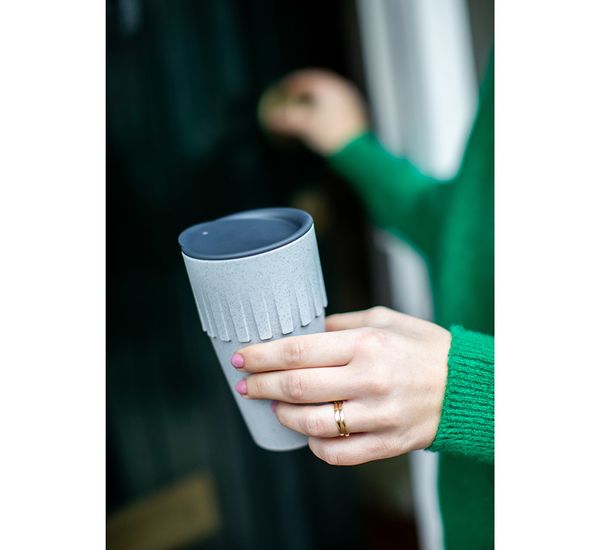 Кружка для латте Connect, Organic, 400 мл, коричневая, Koziol, изображение 5