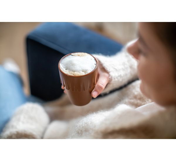 Кружка для капучино Connect, Organic, 300 мл, серая, Koziol, изображение 2