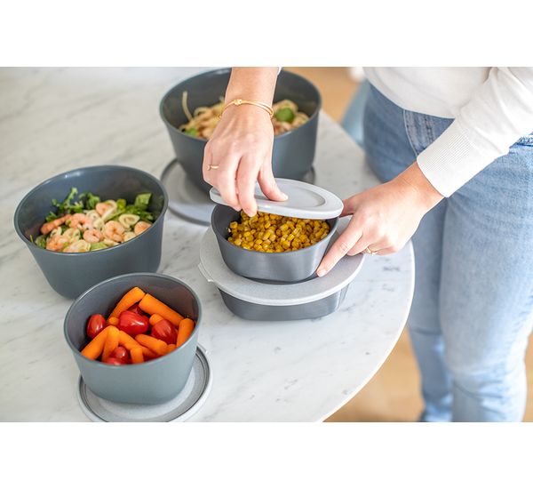 Контейнер для хранения Connect, Organic, 2 л, темно-серый, Koziol, изображение 8