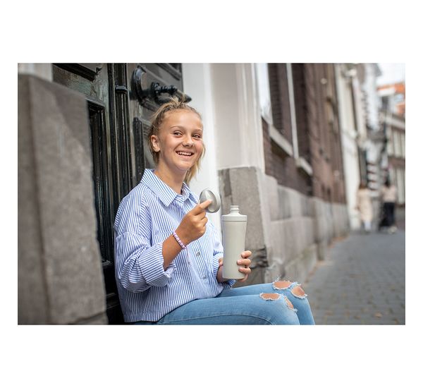 Бутылка Oase, Organic, 425 мл, песочная, Koziol, изображение 3