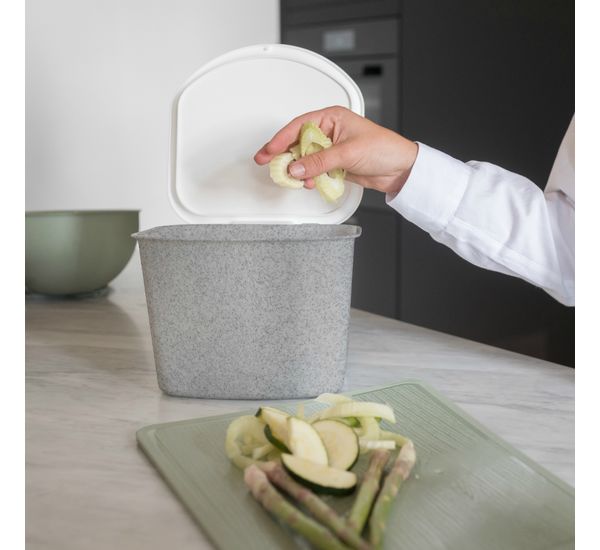 Контейнер для пищевых отходов Bibo, Organic, зеленый, Koziol, изображение 3