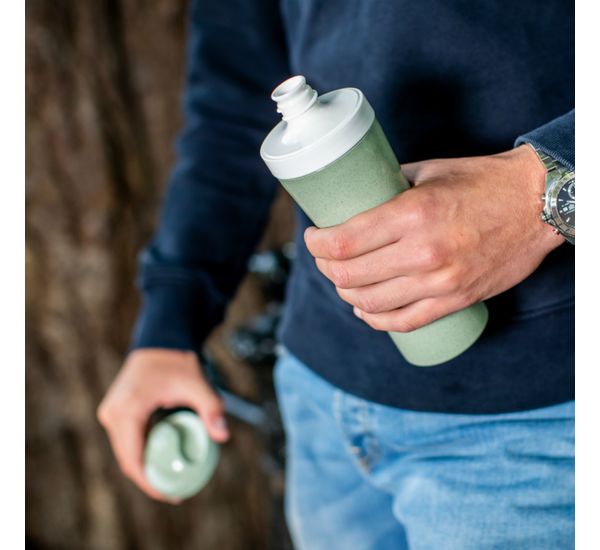 Бутылка Oase, Organic, 425 мл, синяя, Koziol, изображение 3