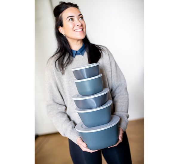 Контейнер для хранения Connect, Organic, 1 л, темно-серый, Koziol, изображение 12