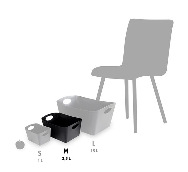 Контейнер для хранения Boxxx, Organic, 3,5 л, синий, Koziol, изображение 10