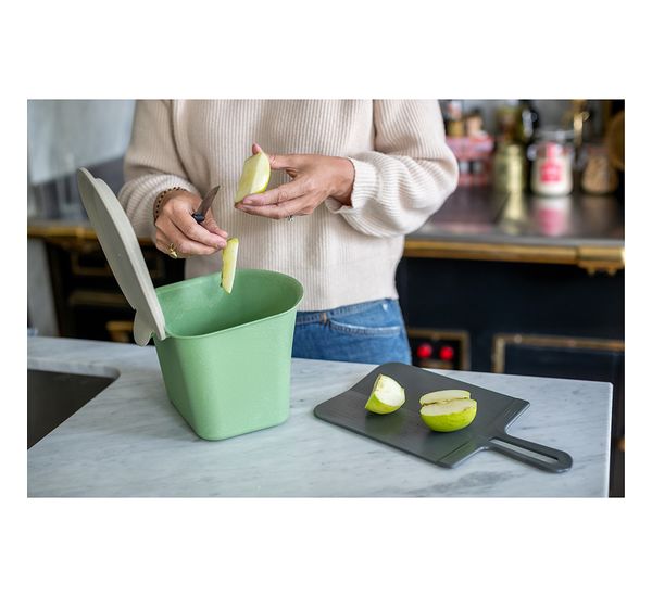 Доска разделочная Snap, Organic, 16,5х33,4 см, темно-серая, Koziol, изображение 6