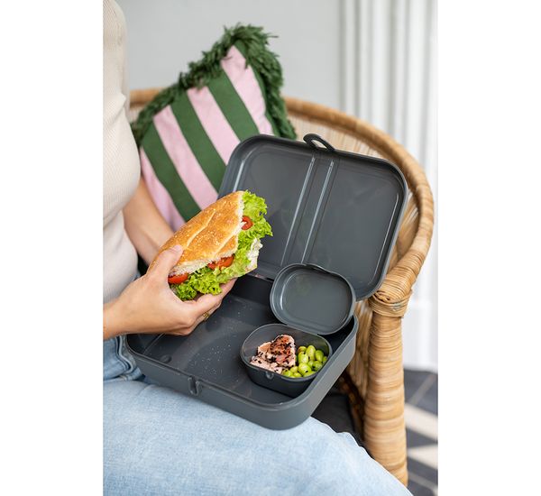 Ланч-бокс Pascal, Organic, 23,3х6,7х17 см, песочный, Koziol, изображение 3