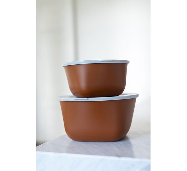 Контейнер для хранения Connect, Organic, 1 л, коричневый, Koziol, изображение 6