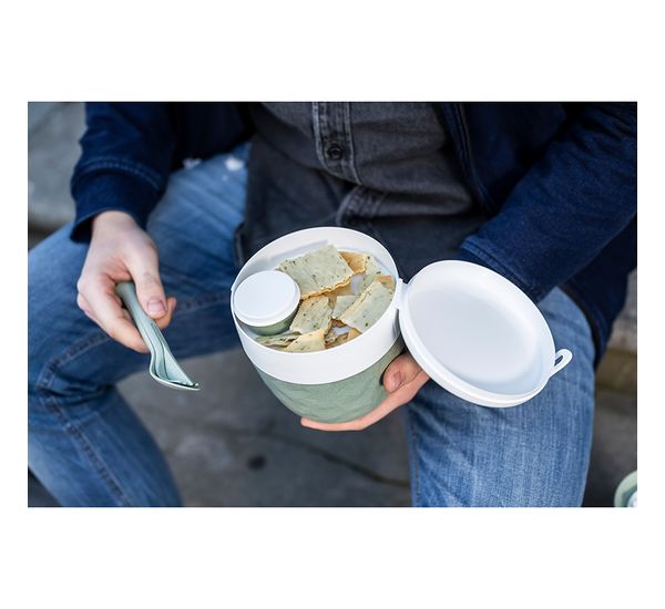 Ланч-бокс Club Bento, Organic, зеленый, Koziol, изображение 2