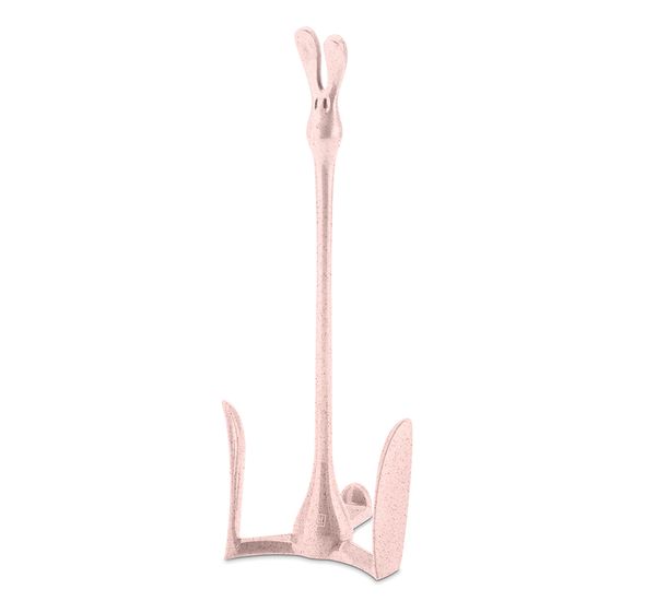 Держатель для бумажных полотенец Кролик Роджер, Organic, розовый, Koziol, изображение 5