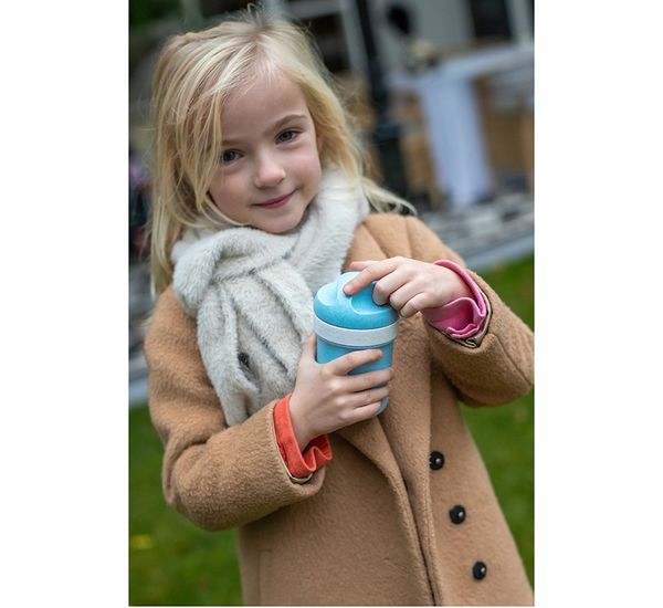 Бутылка Oase, Organic, 200 мл, голубая, Koziol, изображение 4