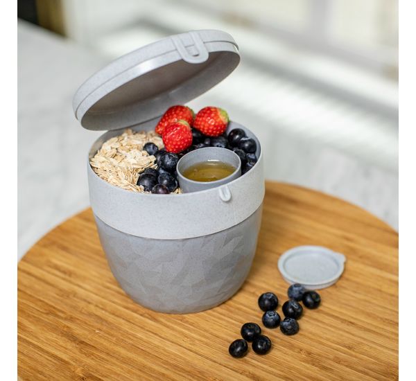 Ланч-бокс Club Bento, Organic, серый, Koziol, изображение 2